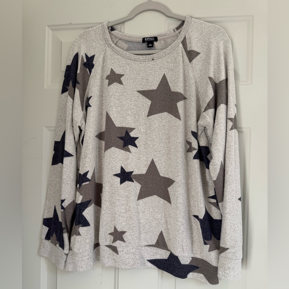Buffalo David Bitton Heather Gray Sweater